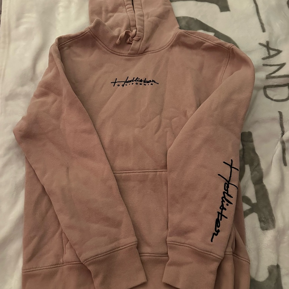 Hollister Light Pink Hoodie